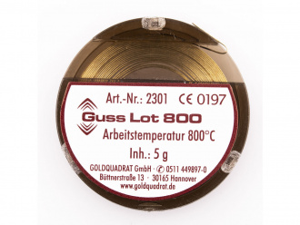 GQ Guss-Lot 800, Spule
