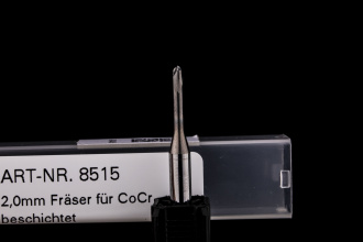 2,0mm Radiusfräser, beschichtet für CoCr